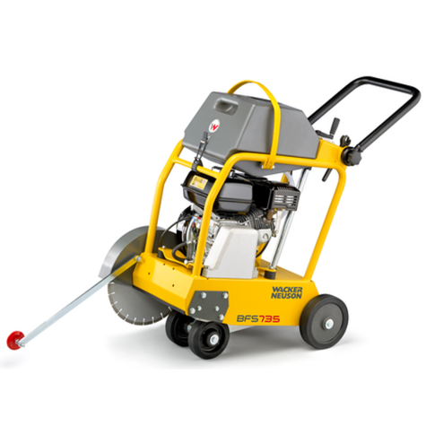 Wacker Neuson BFS735 350mm Floor Saw